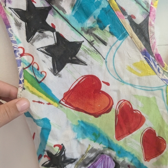 Jams World Just For Fun Colorful Abstract Dress - Picture 3 of 6